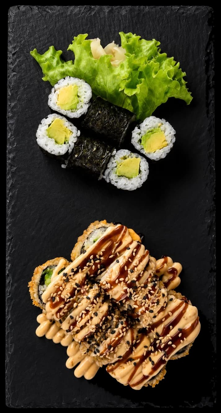 Gebackene Rolle mit Soße